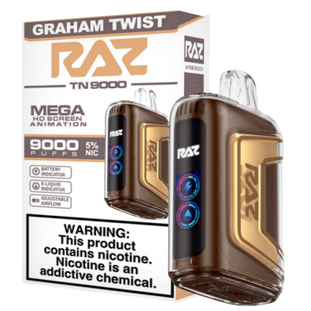 Graham Twist RAZ vape TN9000
