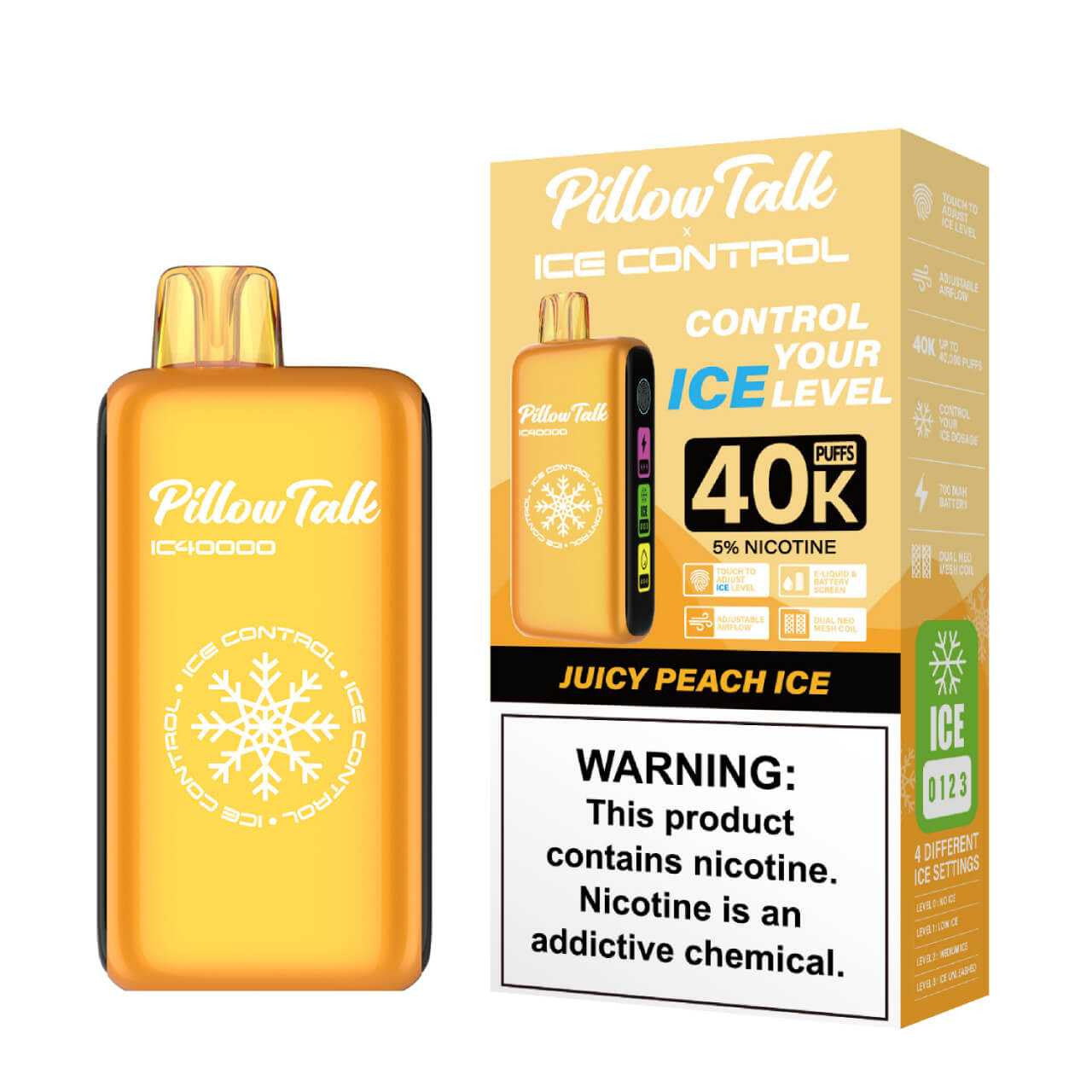 Pillow Talk IC40000 Disposable Vape - 20mL / 40K Puffs