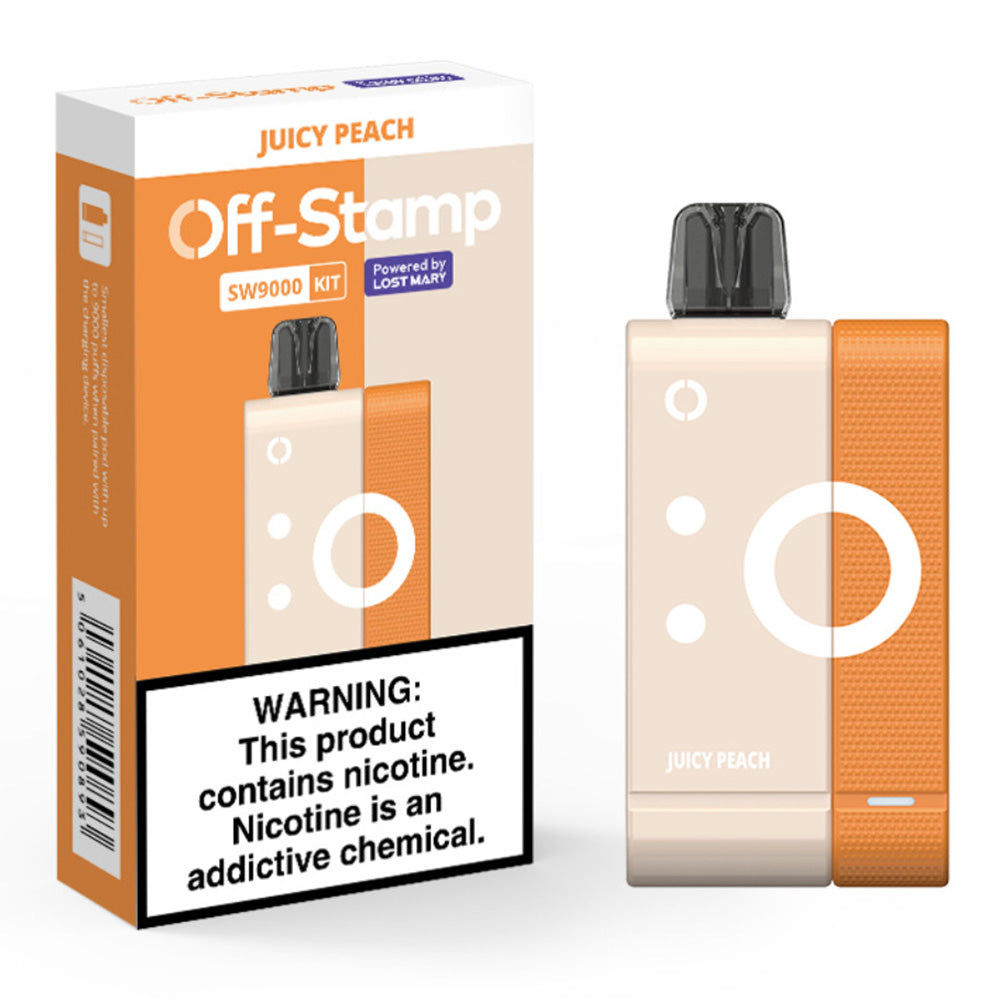 Juicy Peach Flavor SW9000 Off Stamp Vape