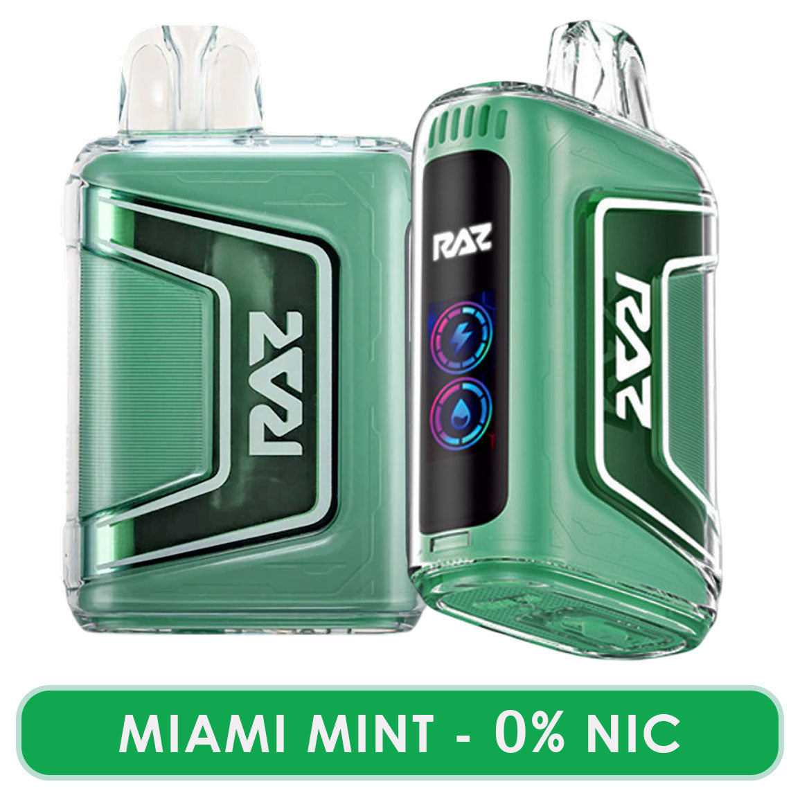 Miami Mint Flavor TN9000 0% Nic Raz vape