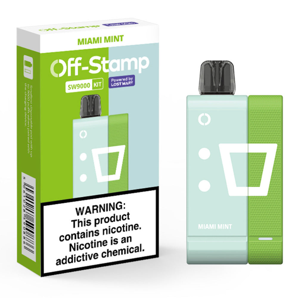 Miami Mint Flavor SW9000 Off Stamp Vape