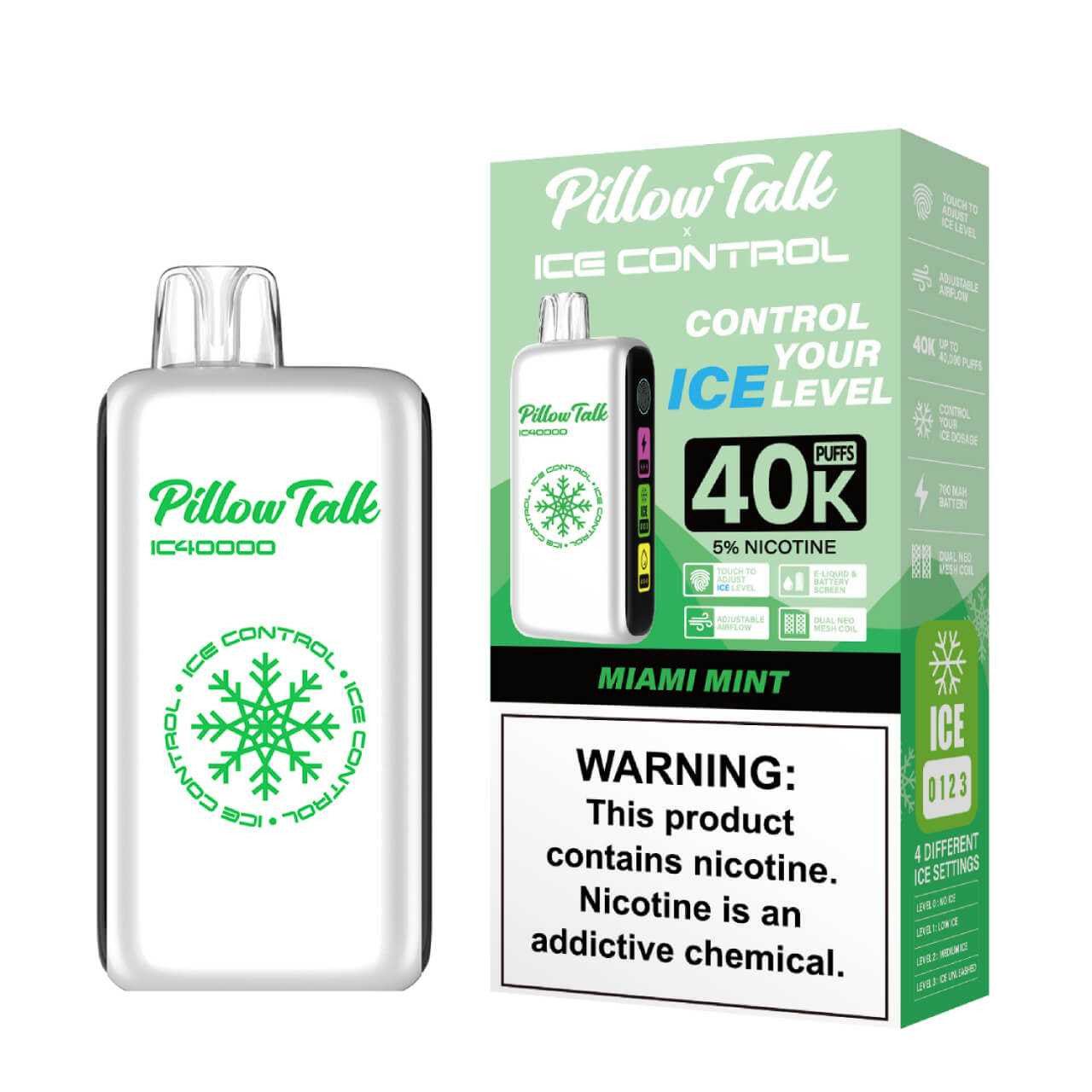 Pillow Talk IC40000 Disposable Vape - 20mL / 40K Puffs