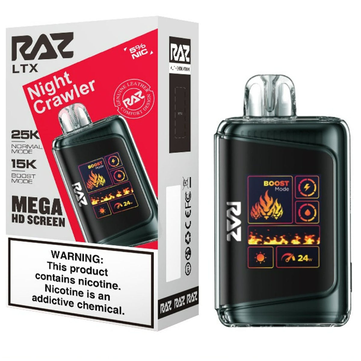 RAZ LTX 25000 Puffs Vape Disposable 16mL