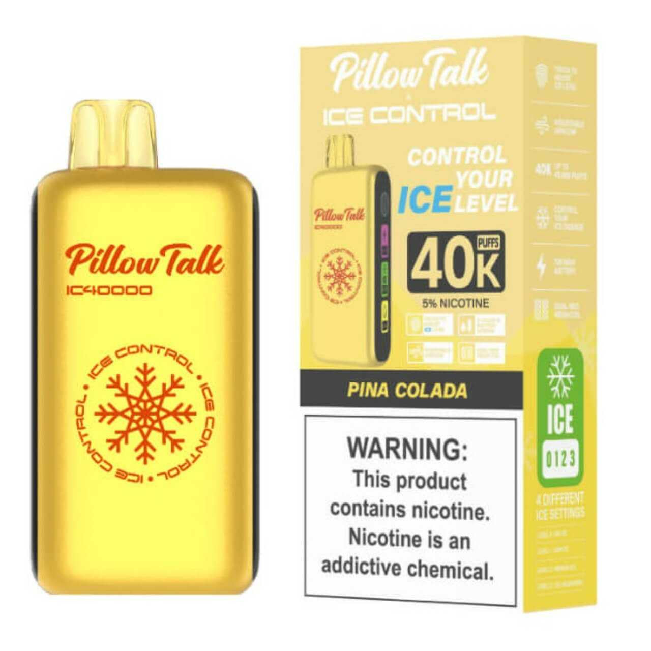 Pillow Talk IC40000 Disposable Vape - 20mL / 40K Puffs