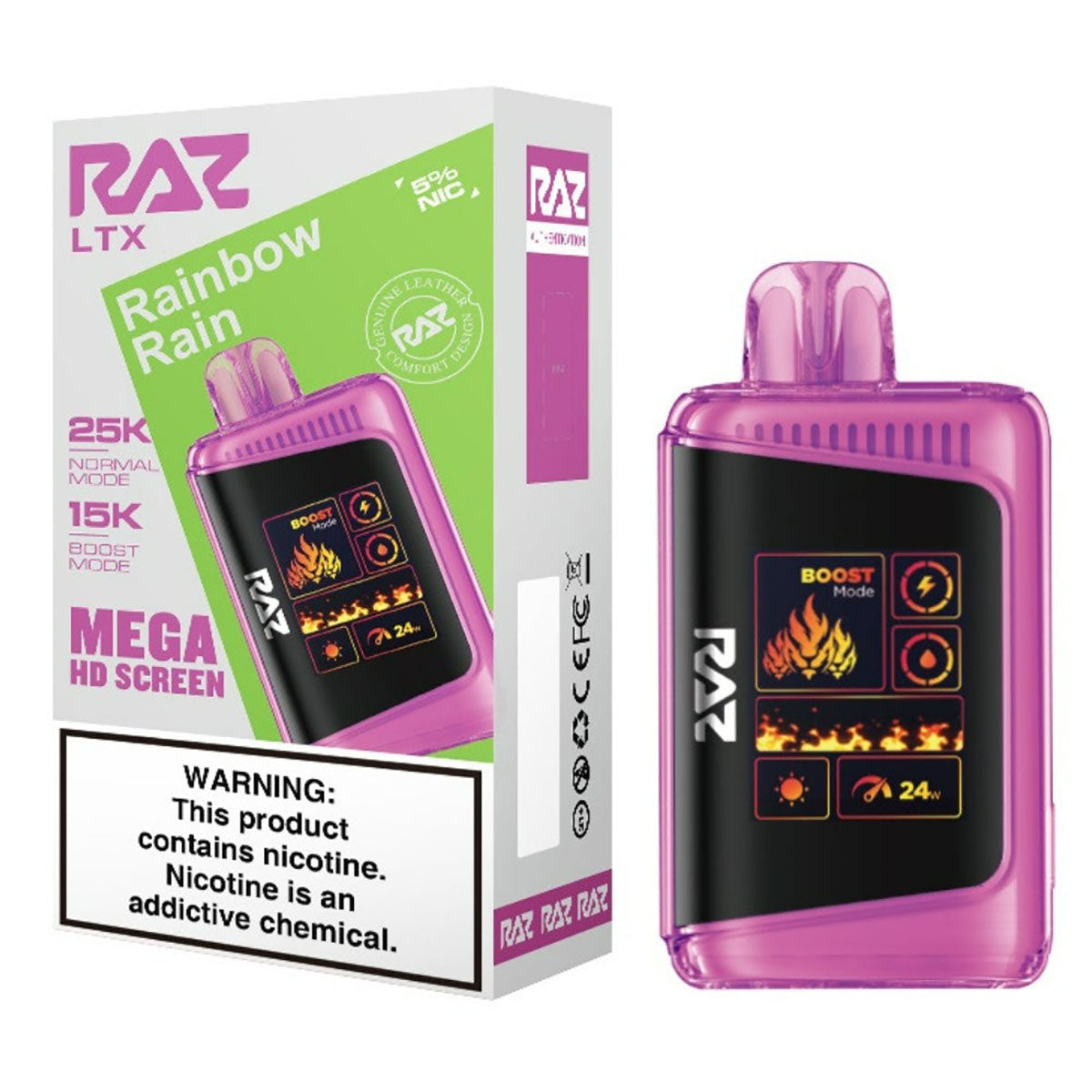 RAZ LTX 25000 Puffs Vape Disposable 16mL