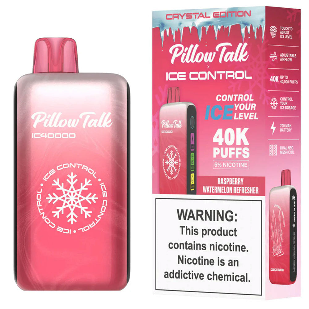 Pillow Talk IC40000 Crystal Edition Vape Disposable 20mL