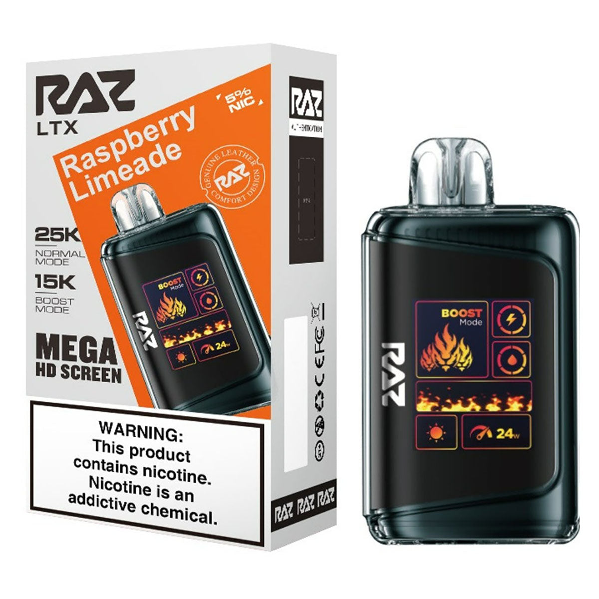 RAZ LTX 25000 Puffs Vape Disposable 16mL