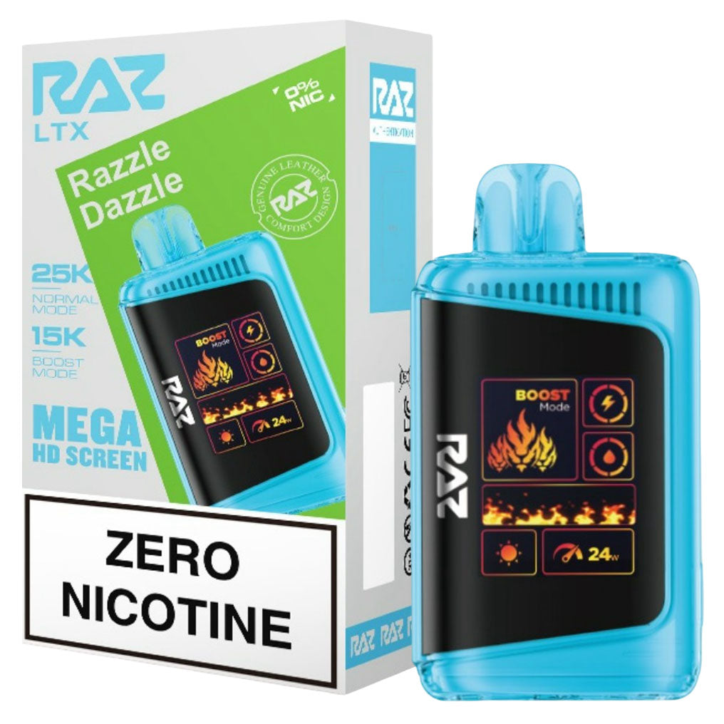 Razzle Dazzle Zero Nicotine Raz LTX25000 Vape
