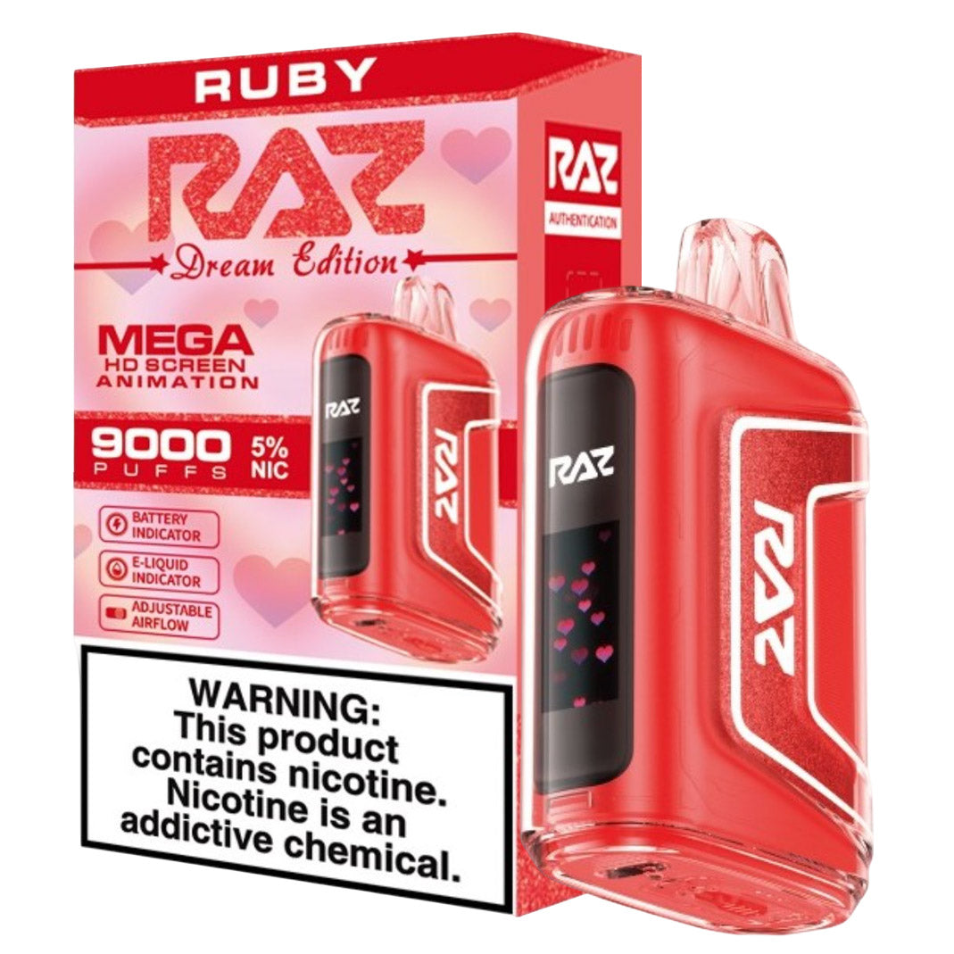 Ruby RAZ vape TN9000