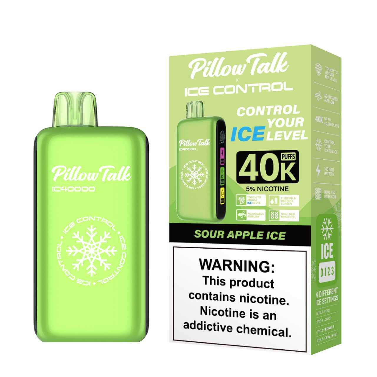 Pillow Talk IC40000 Disposable Vape - 20mL / 40K Puffs