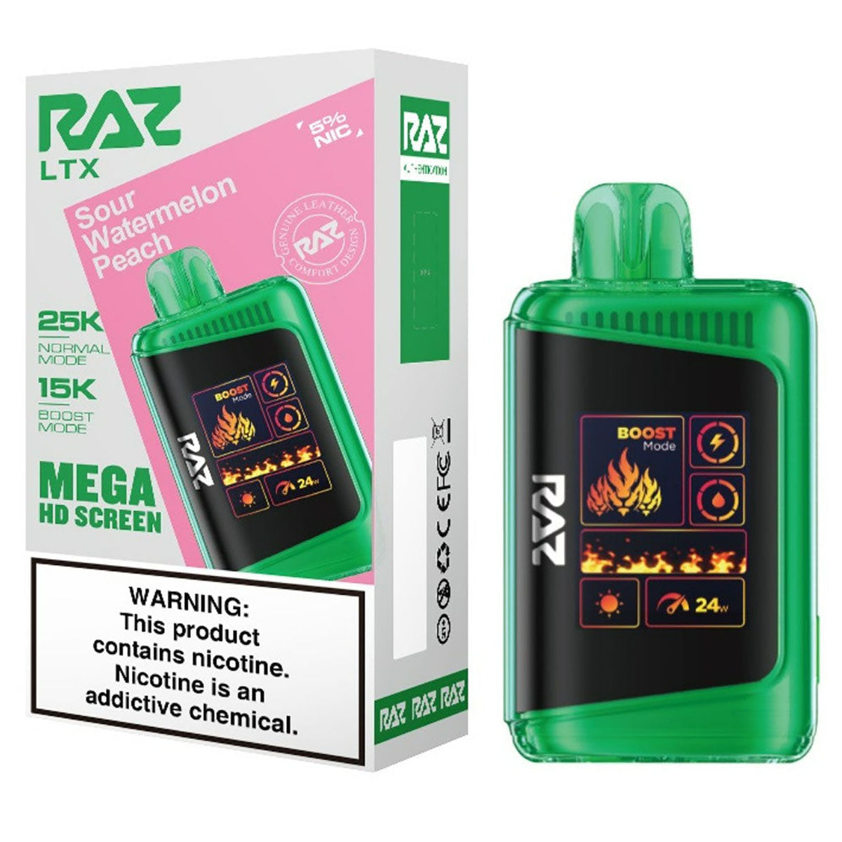 RAZ LTX 25000 Puffs Vape Disposable 16mL