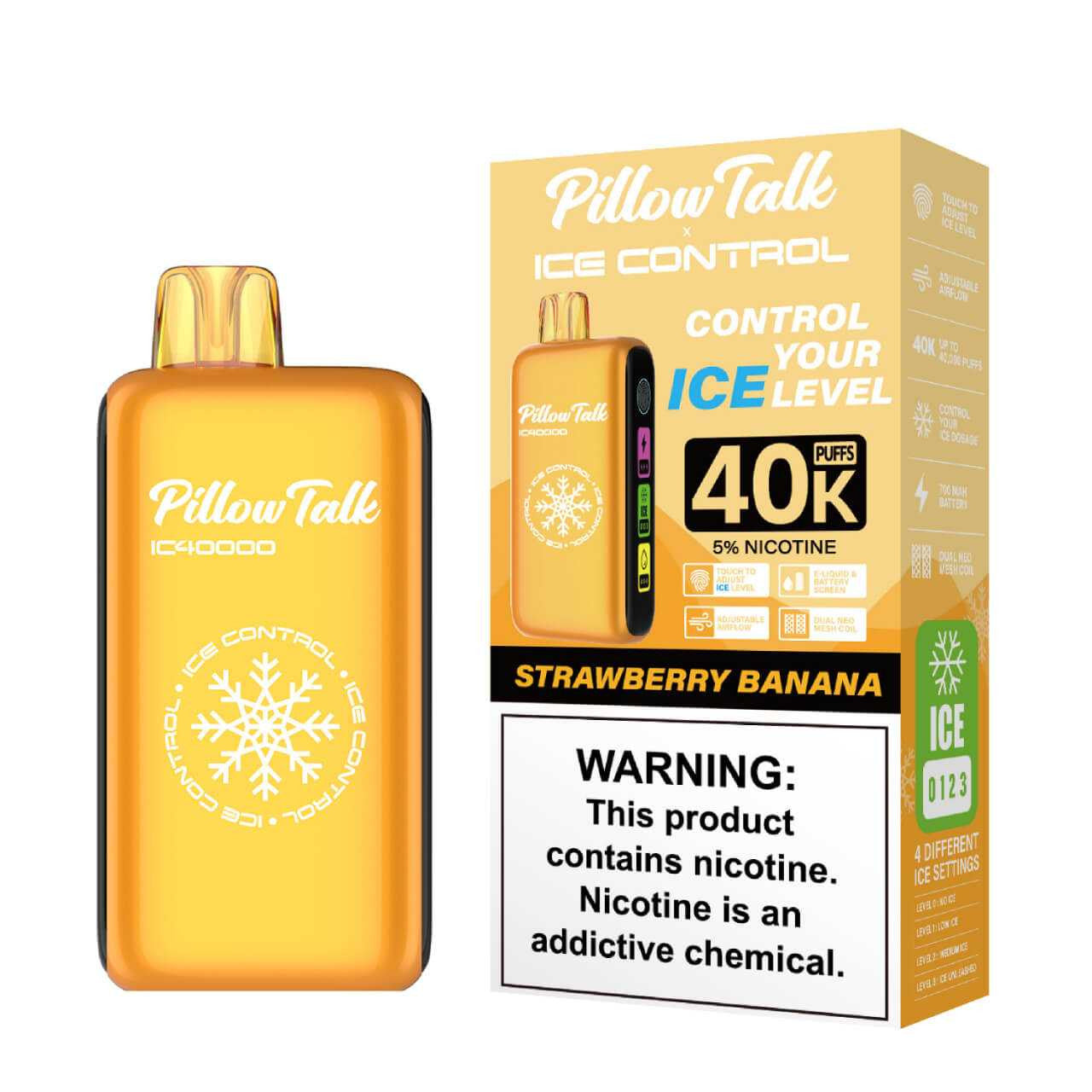 Pillow Talk IC40000 Disposable Vape - 20mL / 40K Puffs