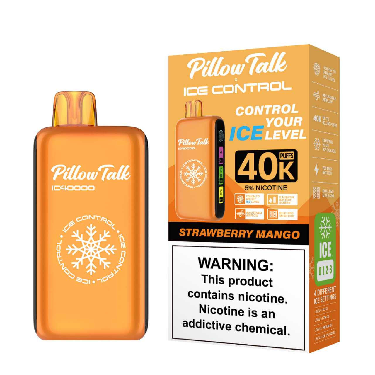 Pillow Talk IC40000 Disposable Vape - 20mL / 40K Puffs