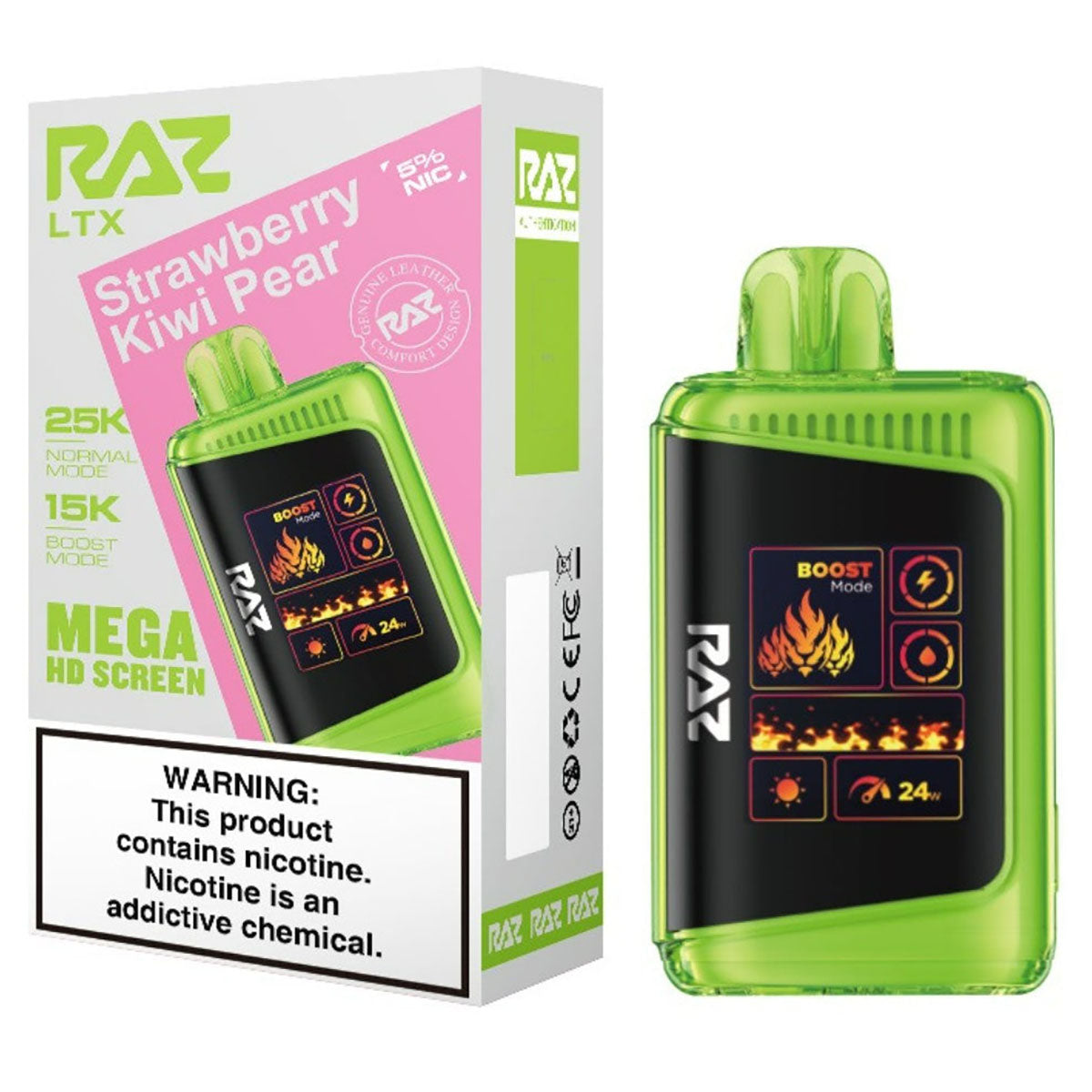 RAZ LTX 25000 Puffs Vape Disposable 16mL