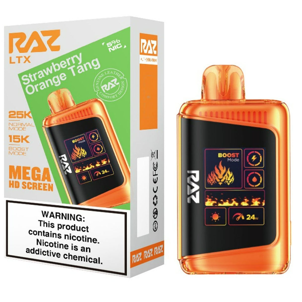 RAZ LTX 25000 Puffs Vape Disposable 16mL