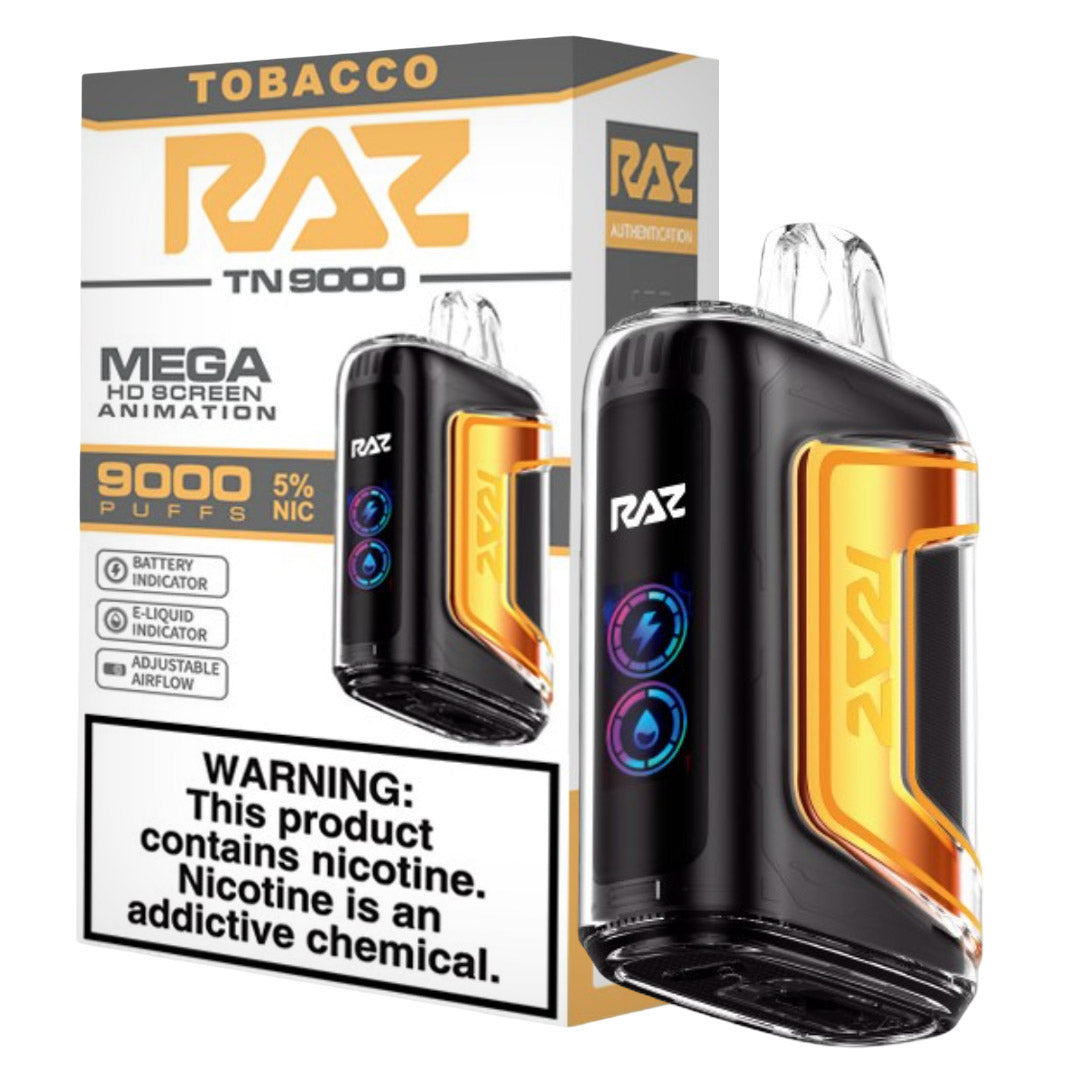 Tobacco RAZ vape TN9000