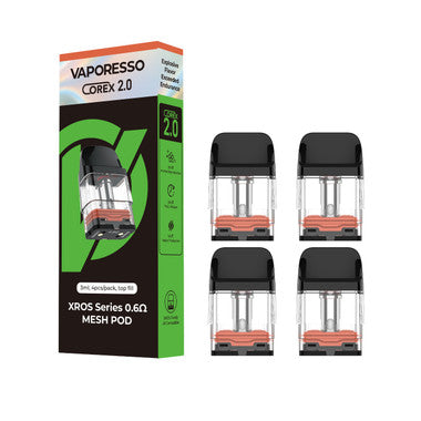 Vaporesso XROS Replacement Pods Refillable Top Fill 4 Pack