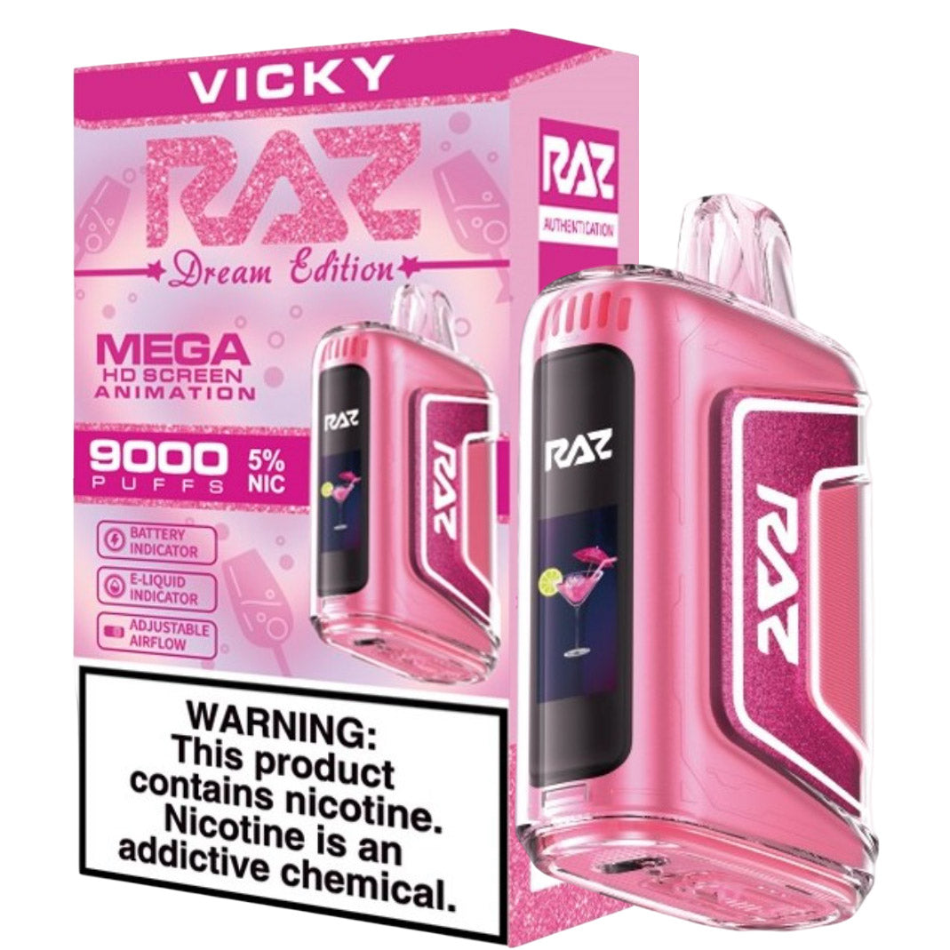 Vicky RAZ vape TN9000