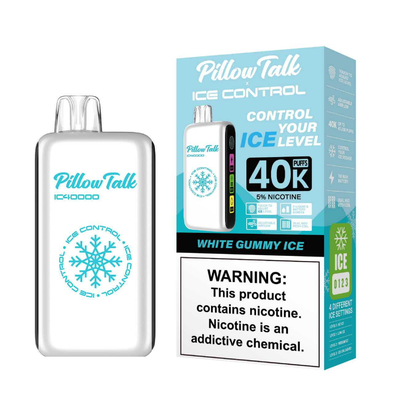 Pillow Talk IC40000 Disposable Vape - 20mL / 40K Puffs