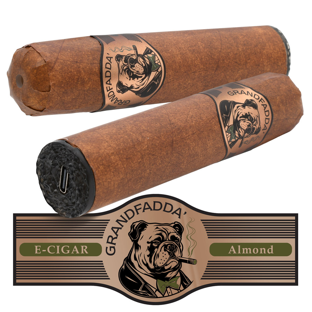 Almond Tobacco Grandfadda Gordo Electronic Cigar