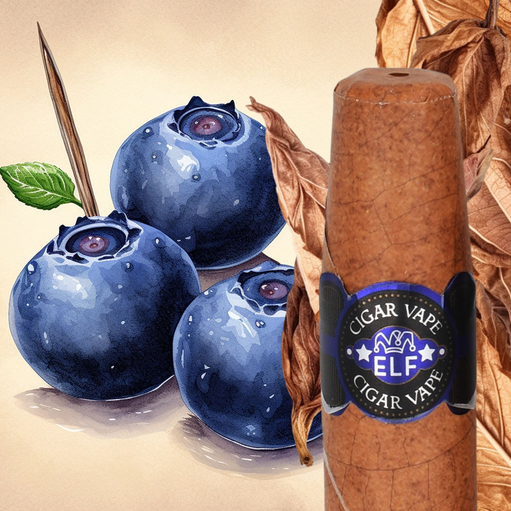 Blueberry tobacco vape flavor