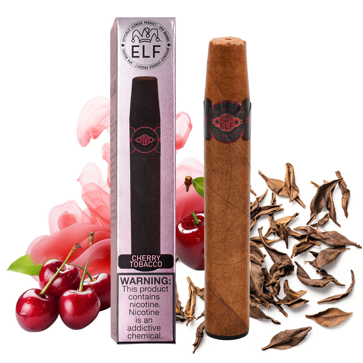 Cigar Vape Cherry Tobacco Flavor Disposable - 3000 Puffs