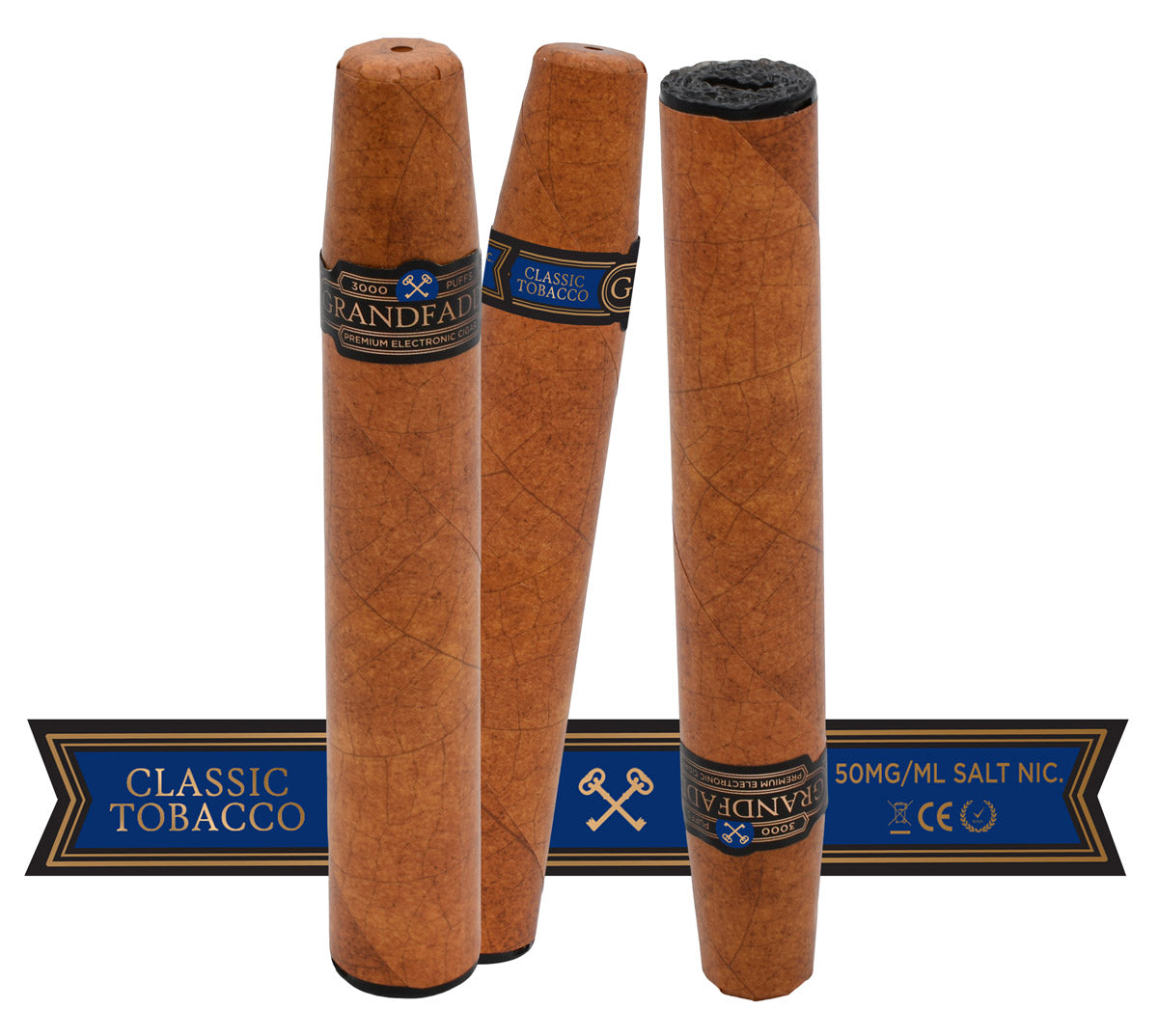 Classic Tobacco Grandfadda Premium Electronic Cigar