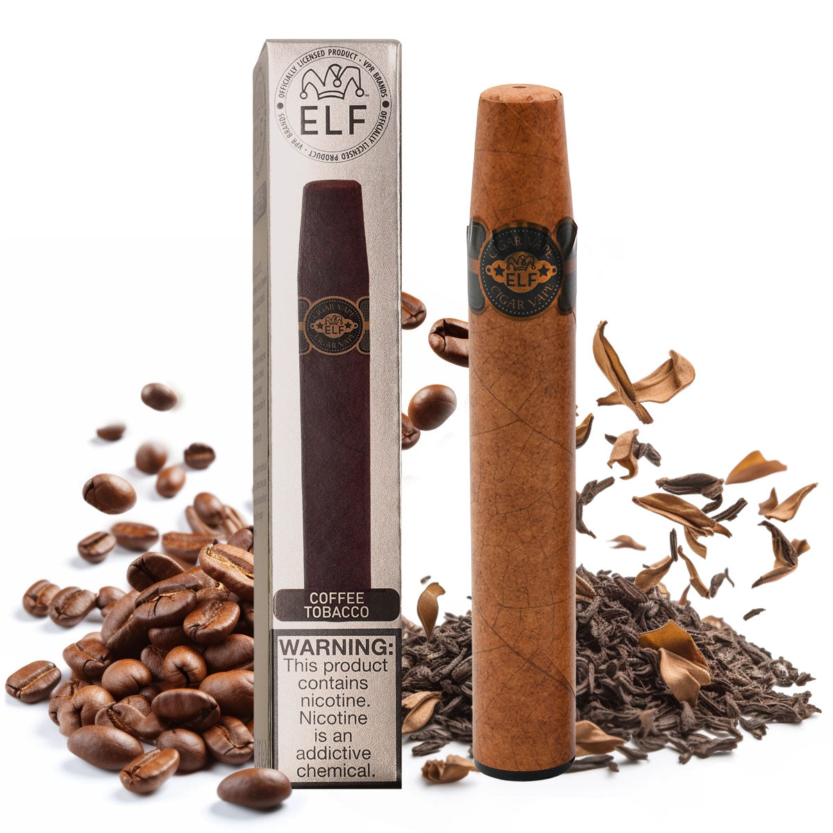 Coffee Tobacco Flavor Cigar Vape Disposable - 3000 Puffs