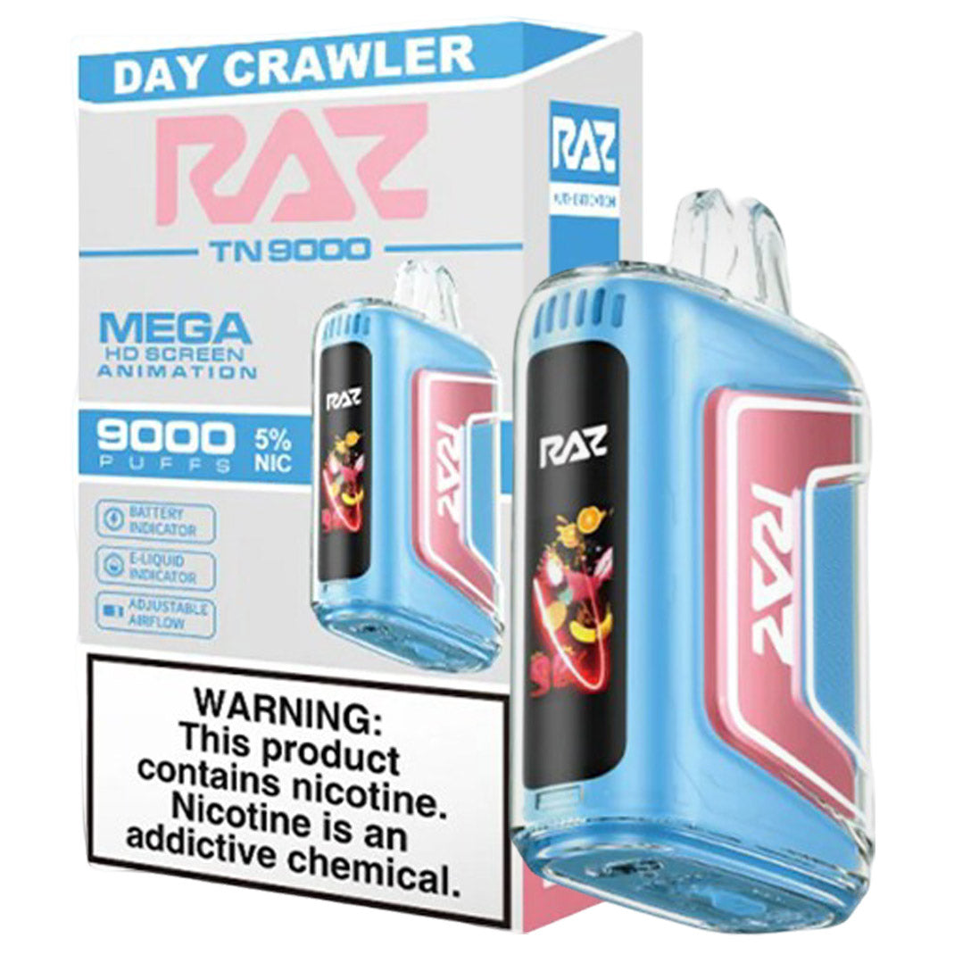 Day Crawler RAZ vape TN9000