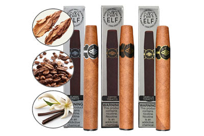 E-Cigar Sampler No.4 / Tobacco, Coffee  & Vanilla