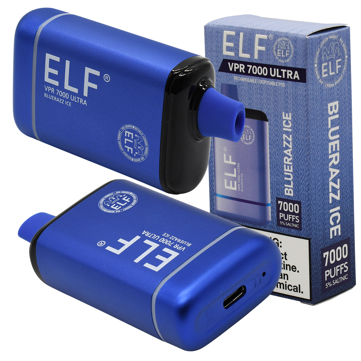 ELF Vape VPR 7000 Ultra Disposables