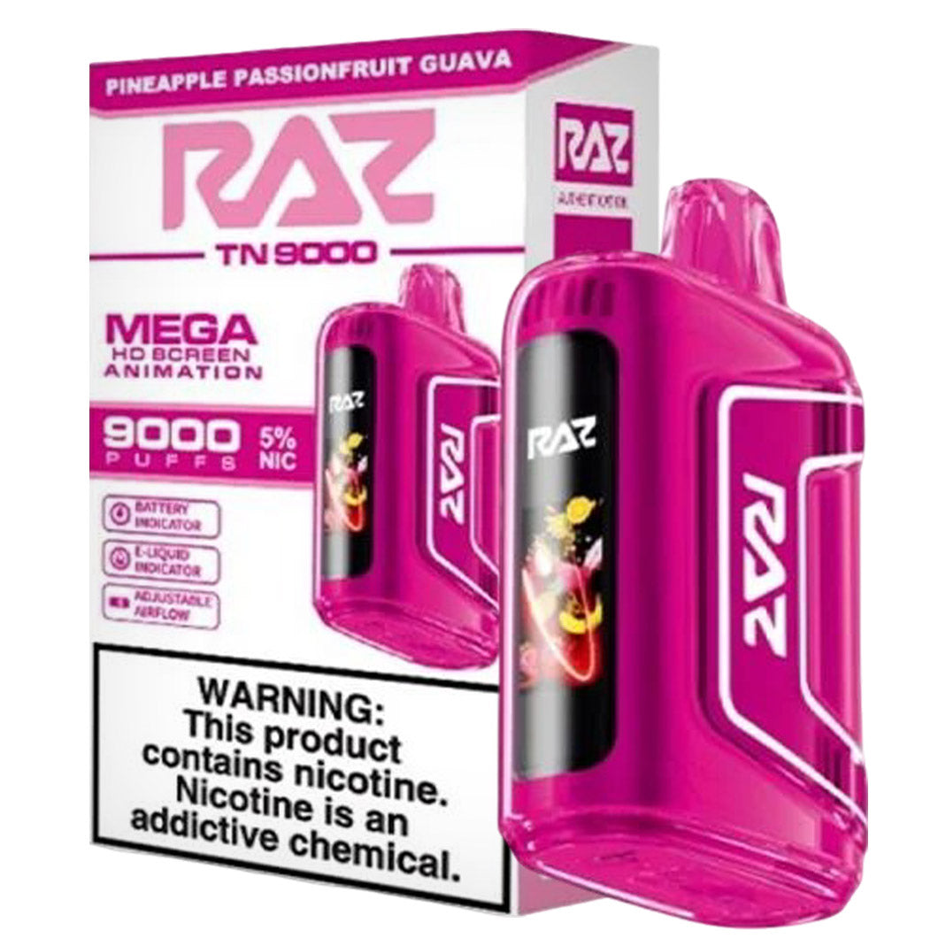 Pineapple Passionfruit Guava RAZ vape TN9000