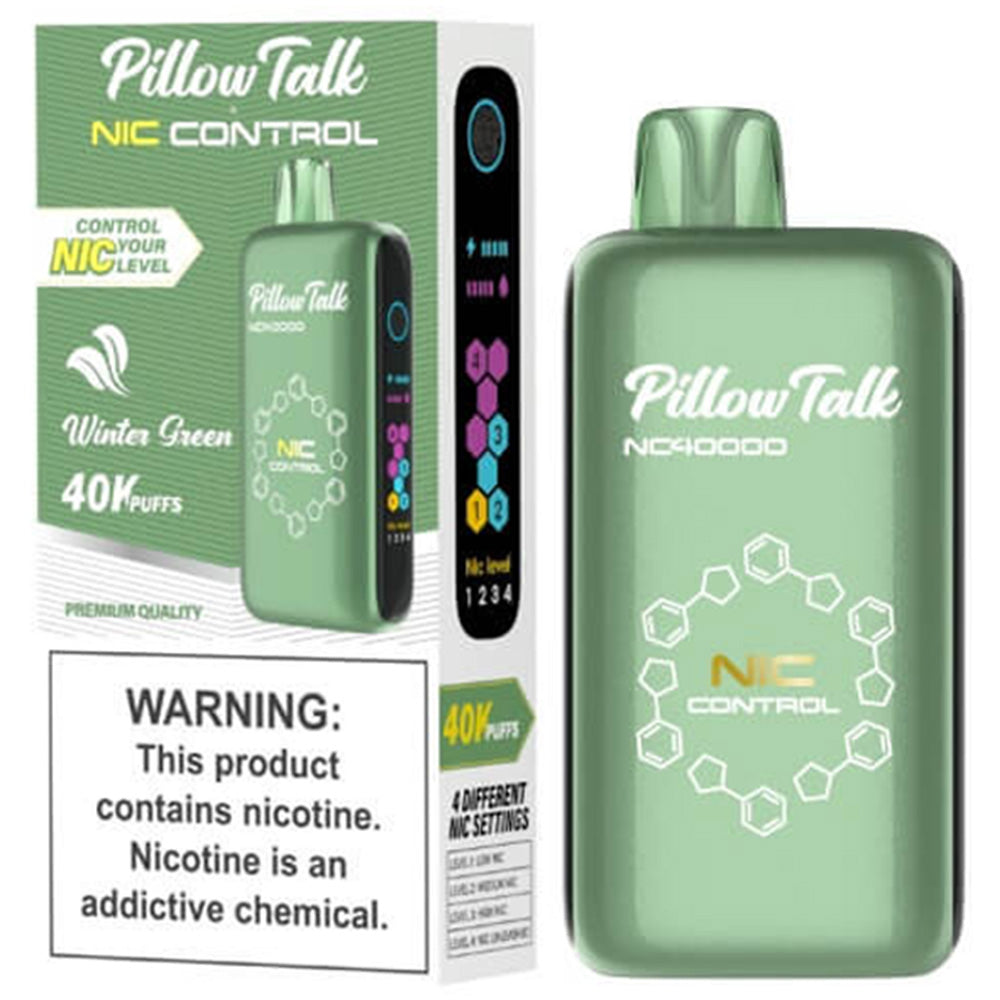 NC40000 Pillow Talk Winter Green Vape Flavor