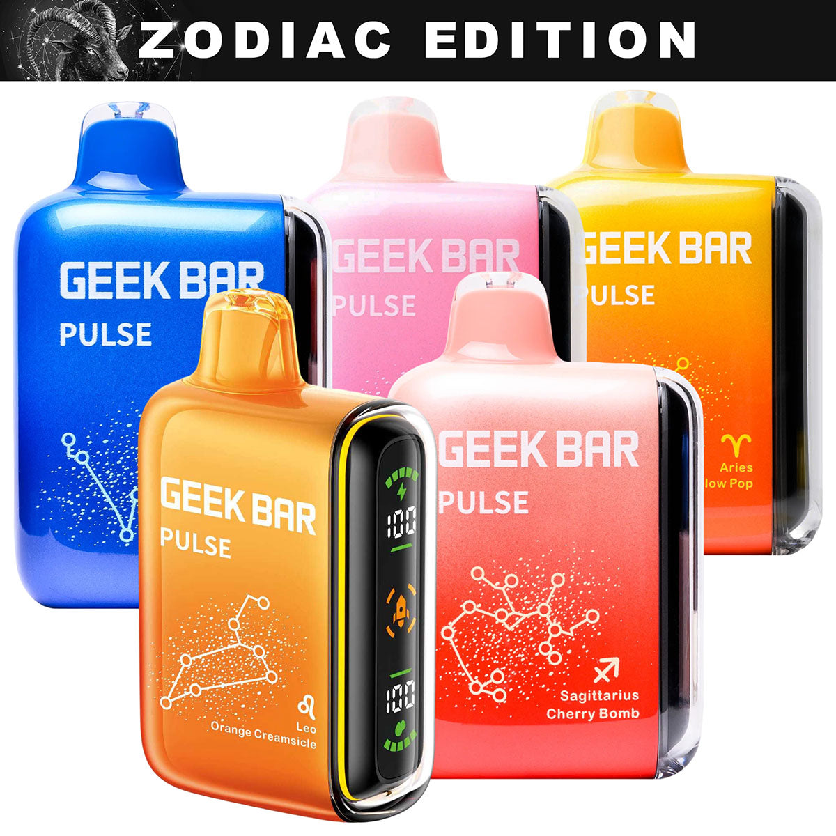 Geek Bar Pulse Zodiac Edition Disposable 15,000 Puffs / 16mL