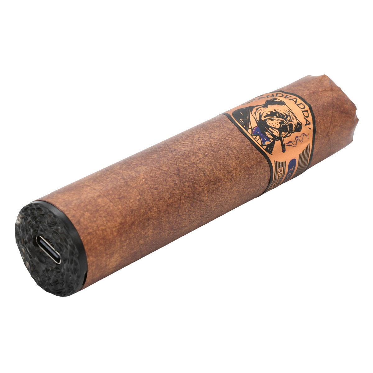 Classic Tobacco Gordo E-Cigars by Grandfadda - side view