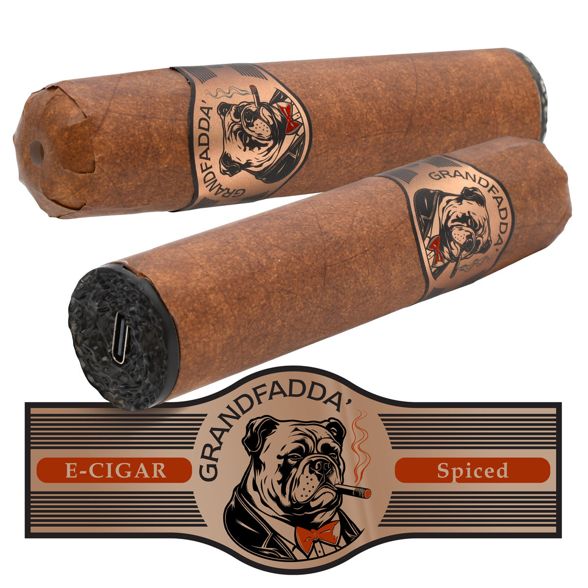 Spiced Tobacco Grandfadda Gordo Electronic Cigar
