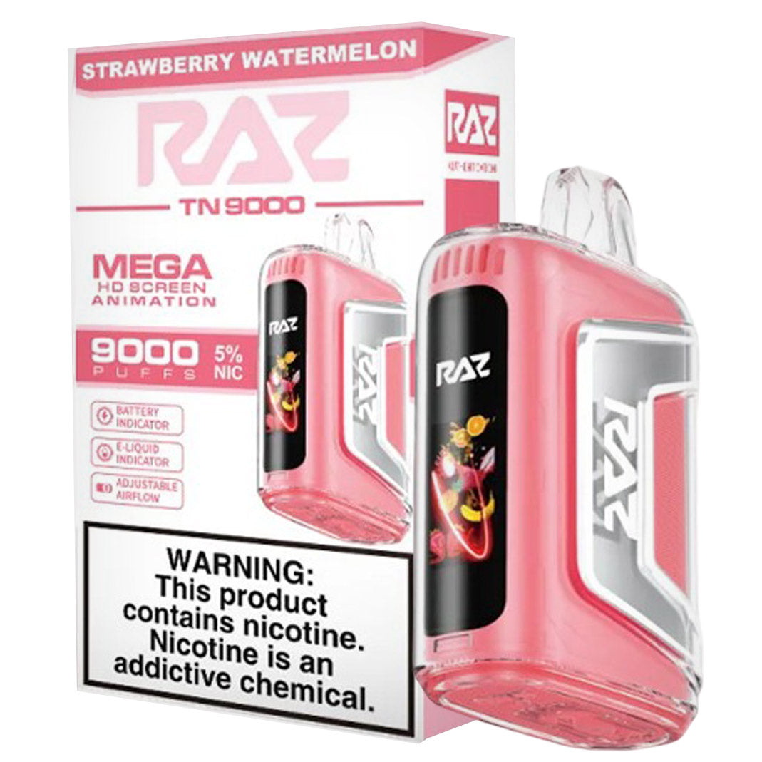 Strawberry Watermelon RAZ vape TN9000