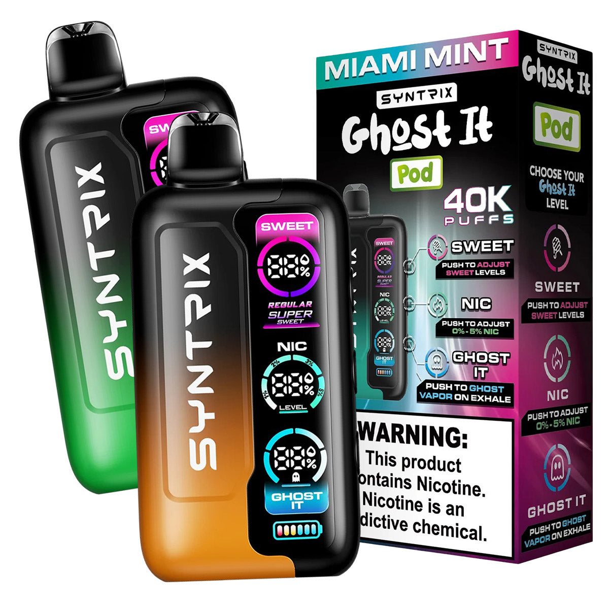 Syntrix Ghost It 40K Disposable Vape