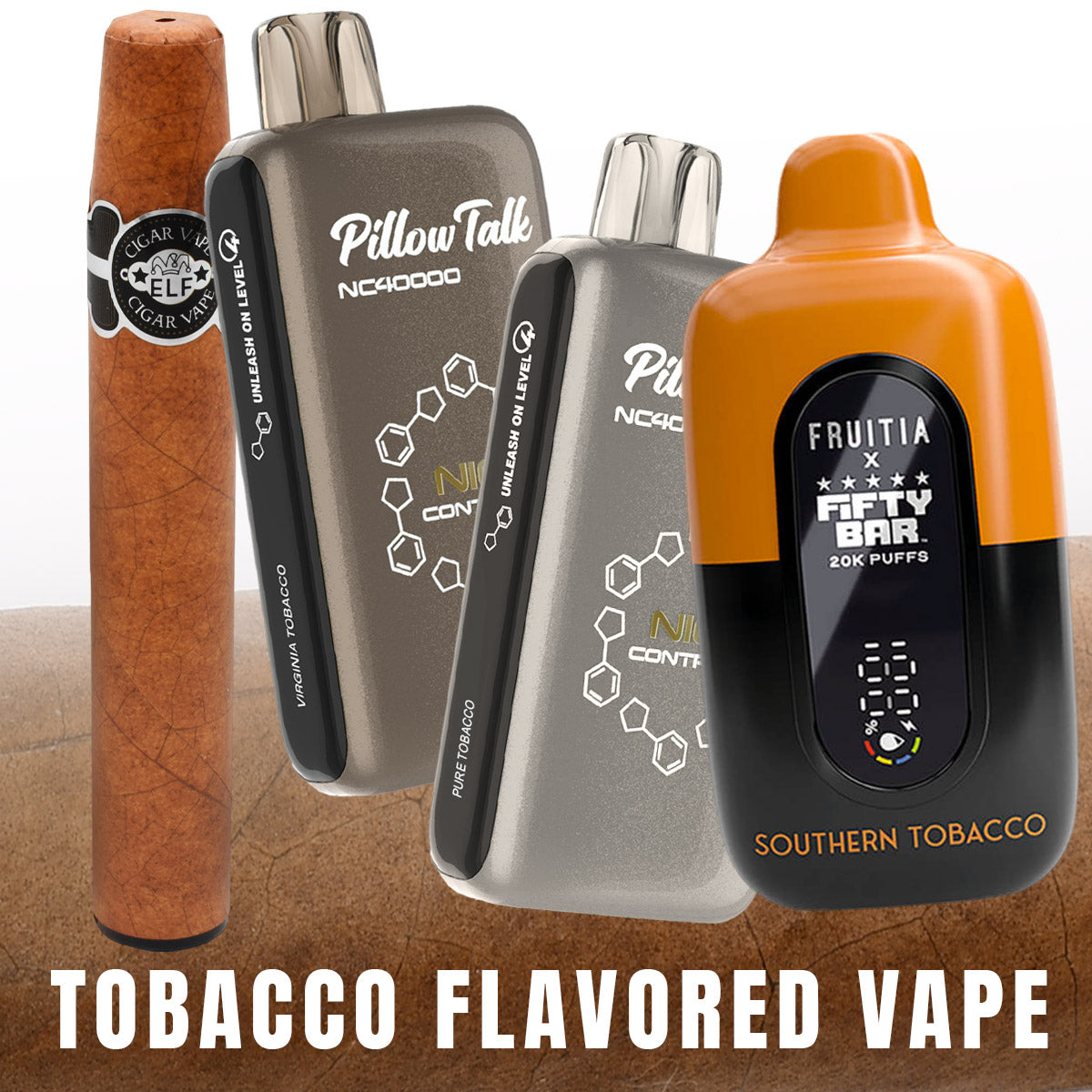 Tobacco Flavored Vape Bundle