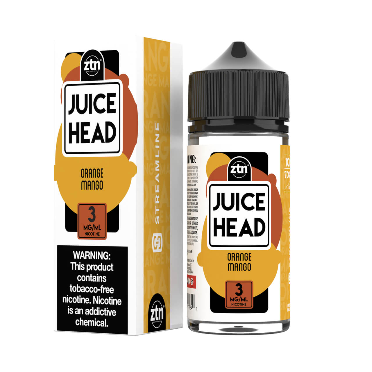 Juice Head Orange Mango 100ml E-Juice - 3 MG
