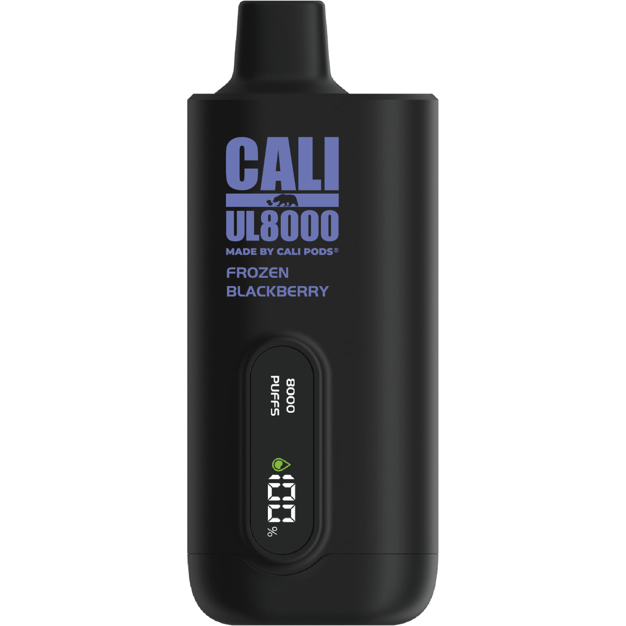 Cali UL8000 No Nicotine Vape - Frozen Blackberry
