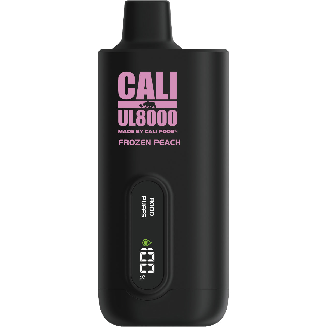 Cali UL8000 No Nicotine Vape - Frozen Peach