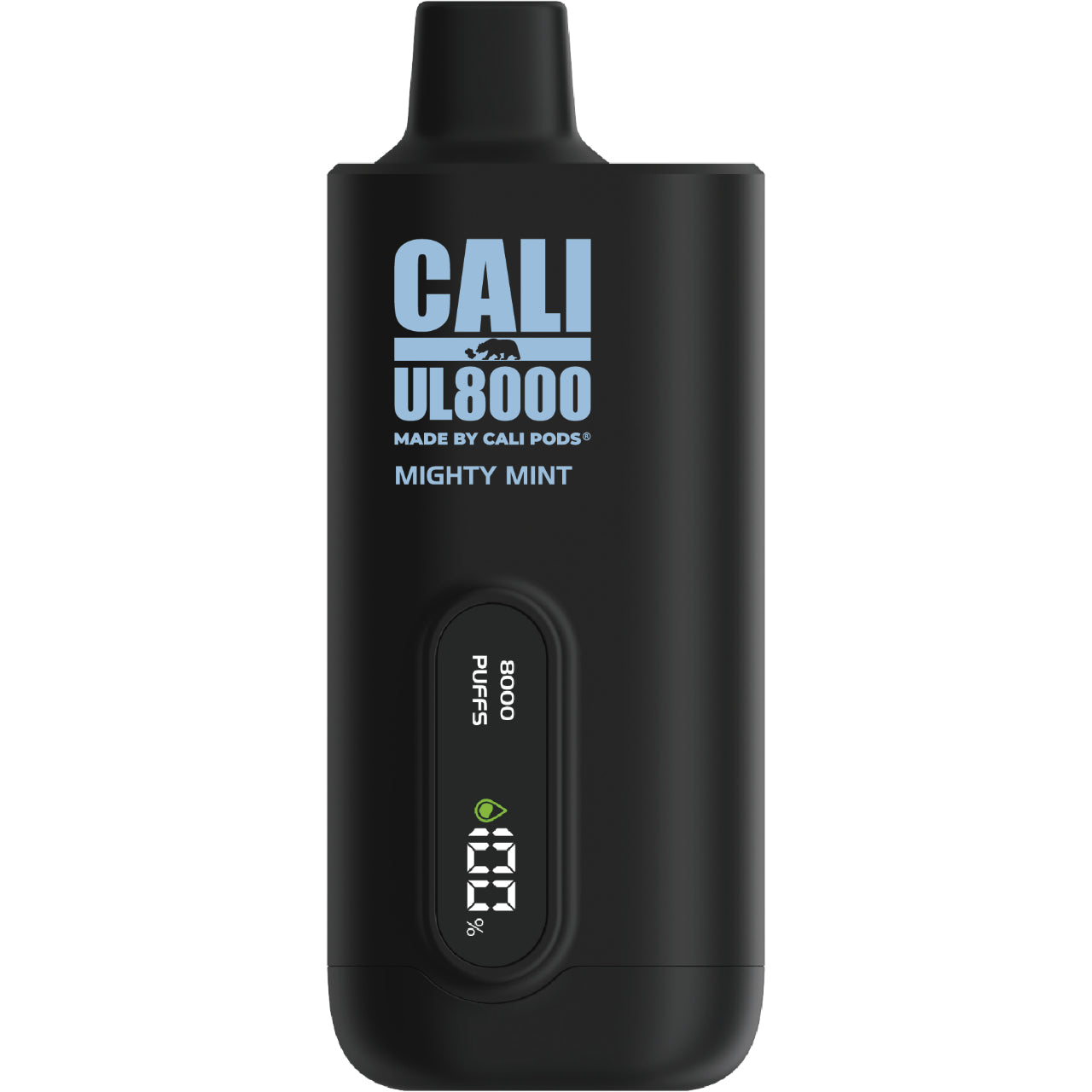 Cali UL8000 No Nicotine Vape - Mighty Mint