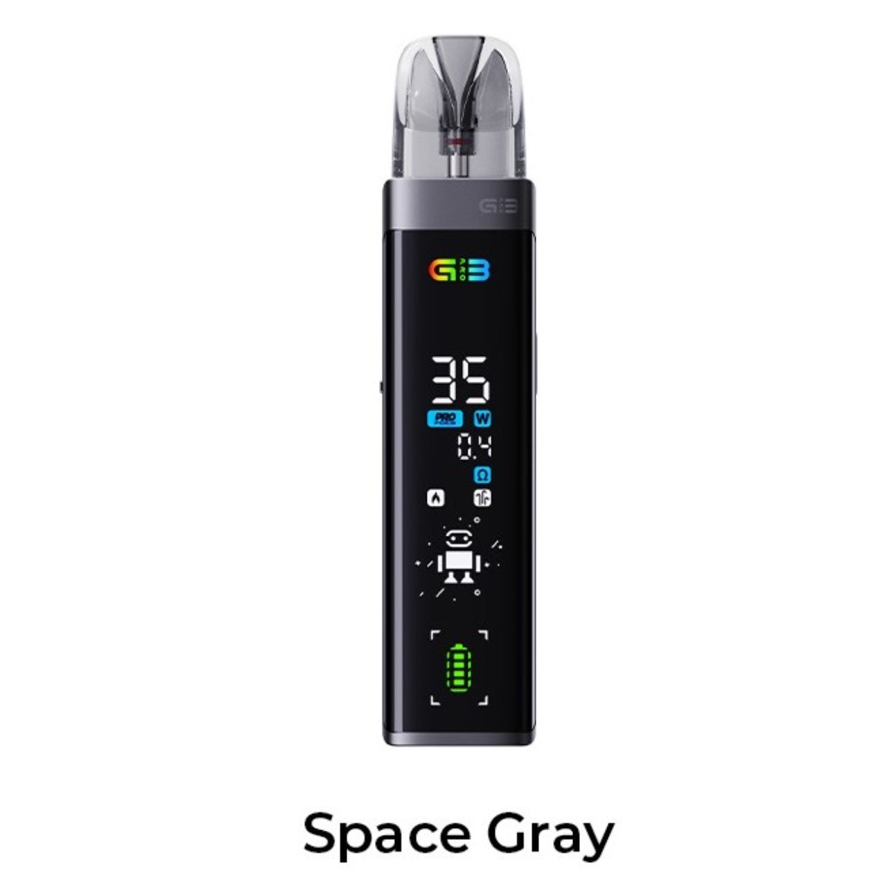 Uwell Caliburn G3 Pro Pod Kit Refillable Mesh Coil USB C - Space Gray