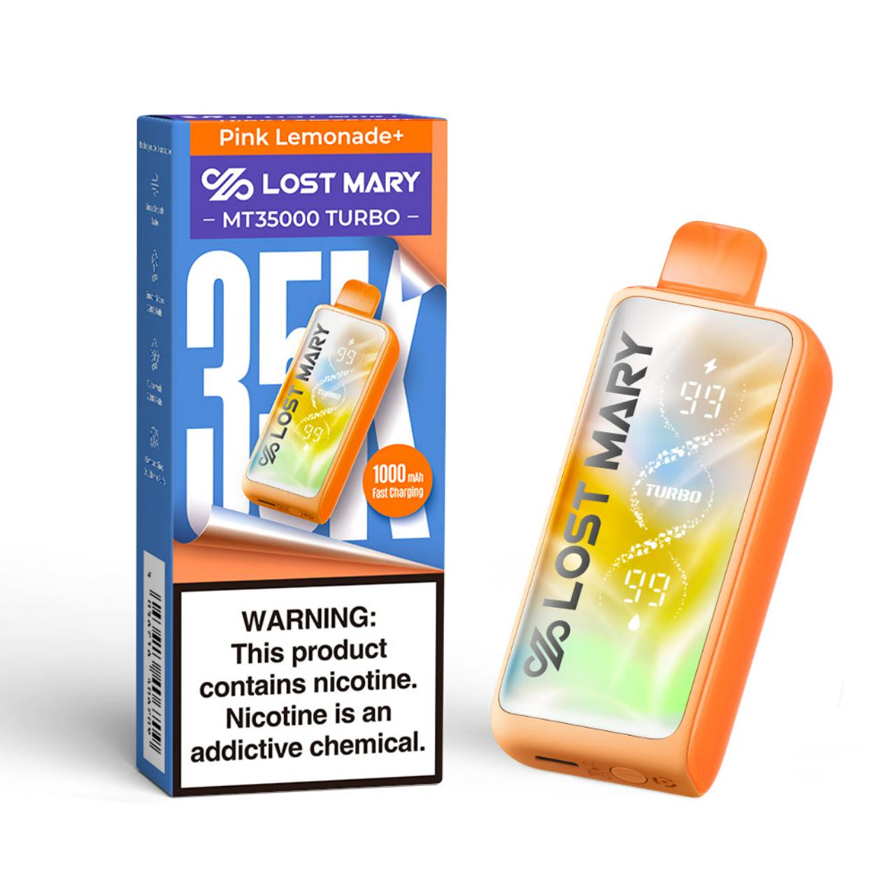 Lost Mary MT 35K Turbo Vape Disposable - Pink Lemonade Plus