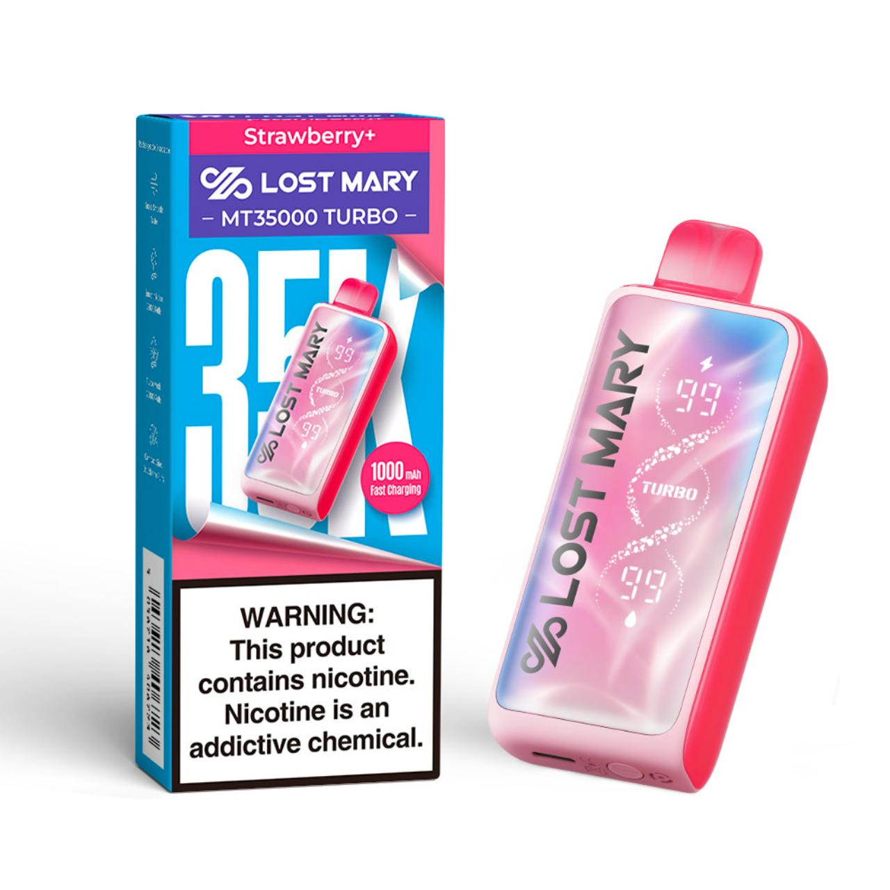 Lost Mary MT 35K Turbo Vape Disposable - Strawberry Plus