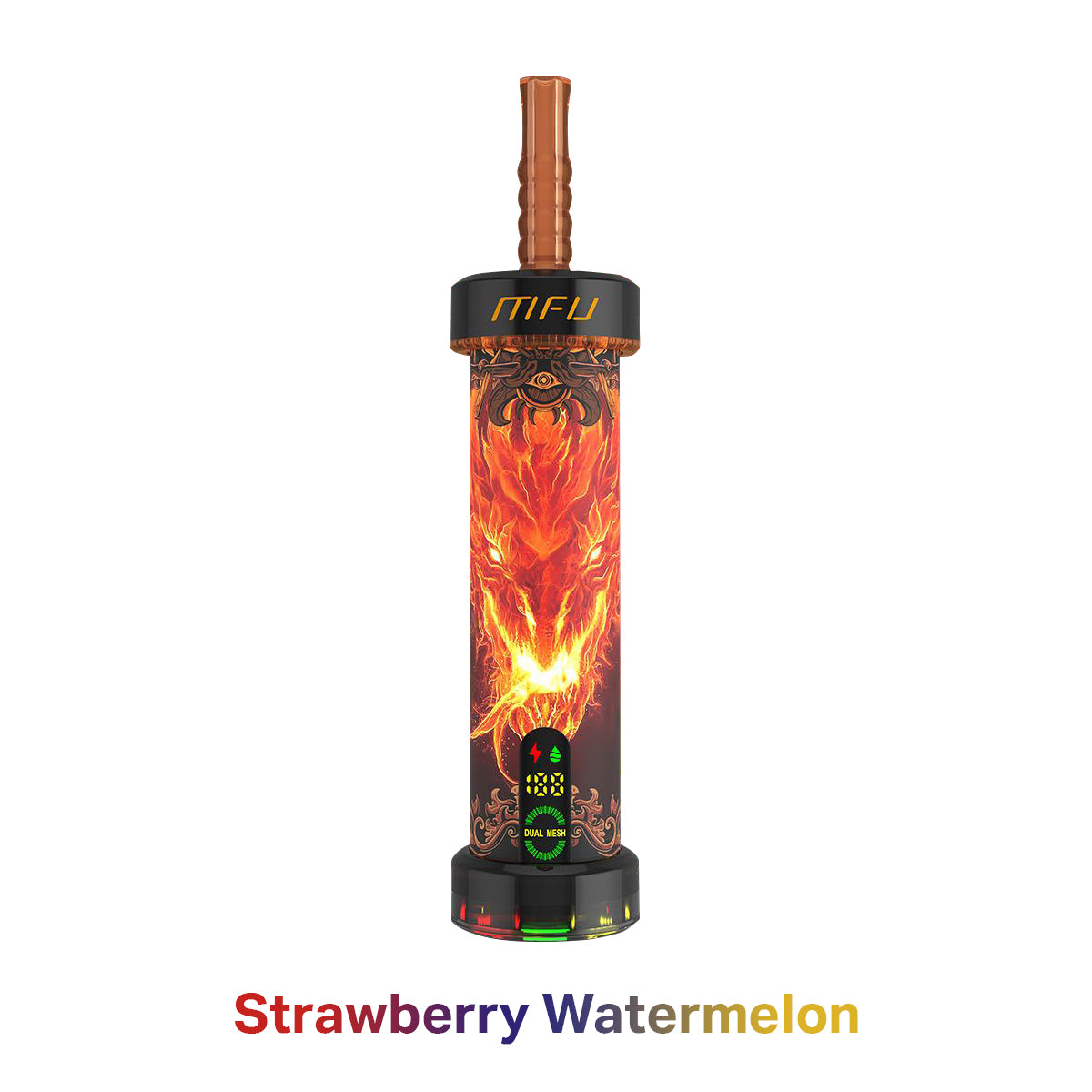 MFU Shisha X1 Disposable Hookah Pen 40K Puff - Strawberry Watermelon