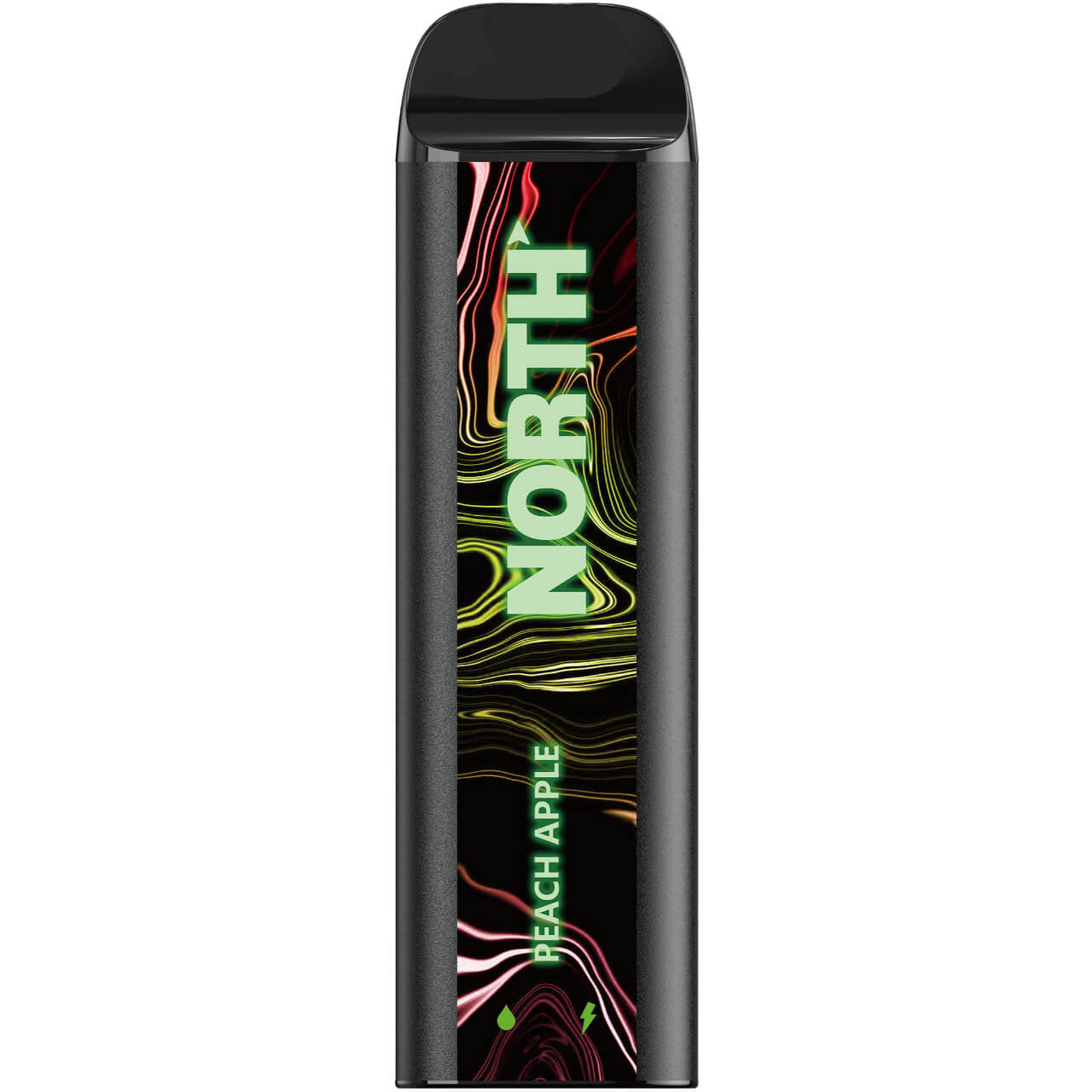 North 5000 Disposable Vape - Night Edition - Peach Apple