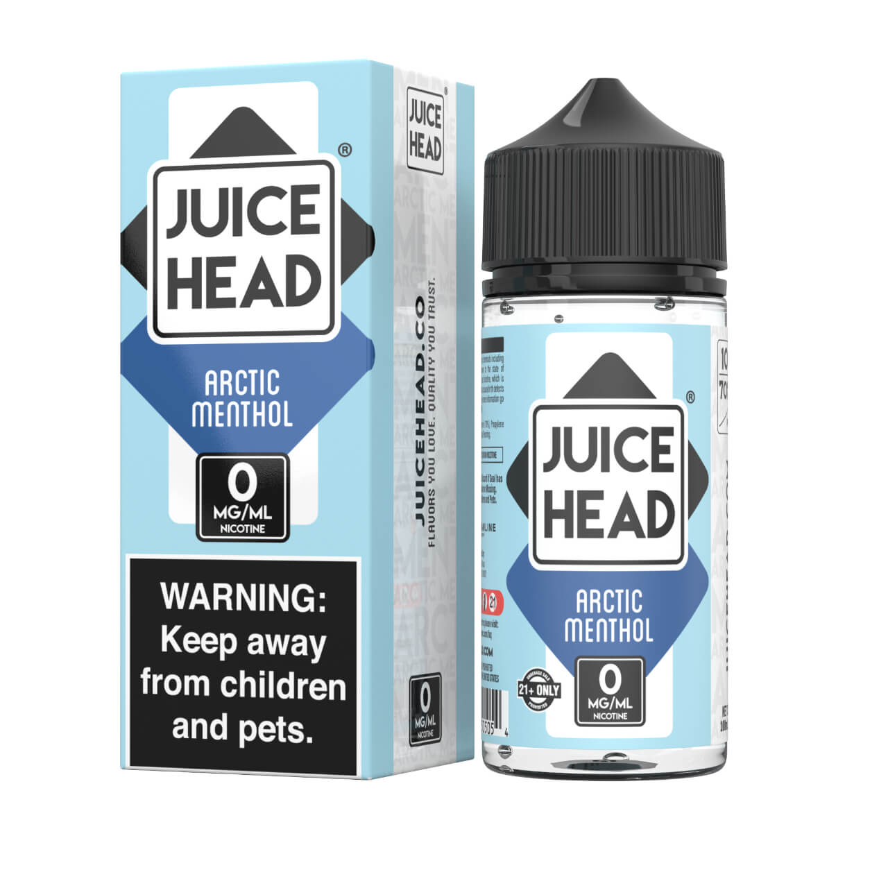 Juice Head Arctic Menthol Vape Juice 100ml - 0 MG