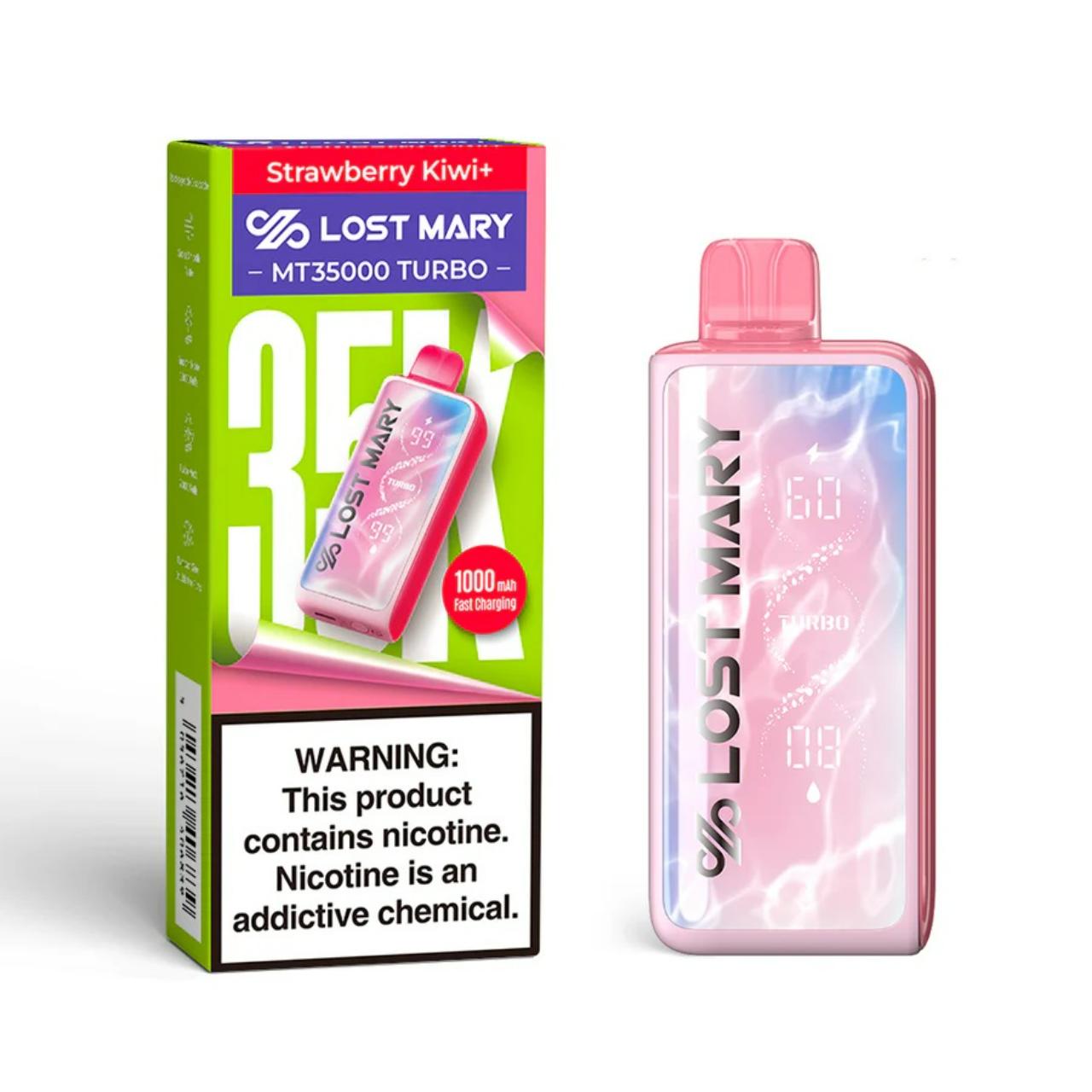 Lost Mary MT 35K Turbo Vape Disposable - Strawberry Kiwi Plus